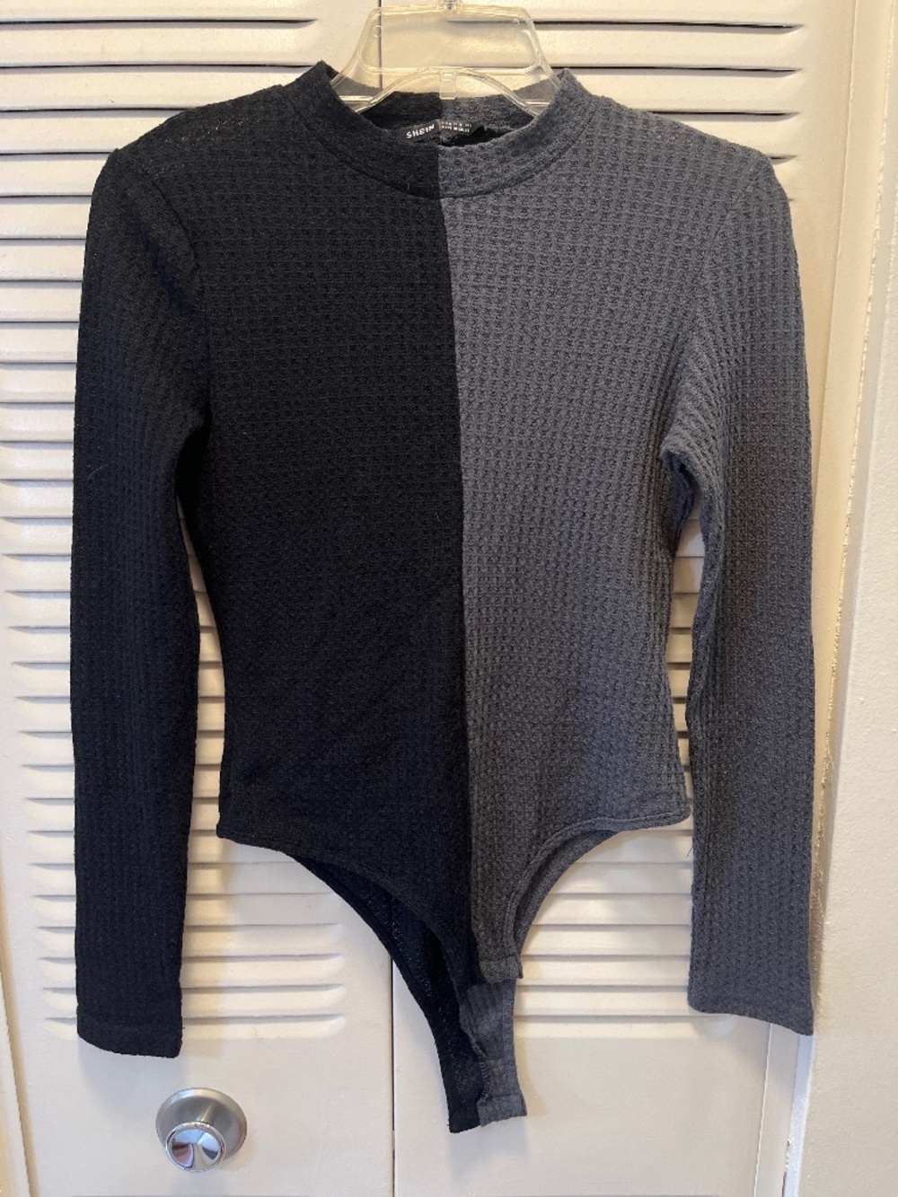 Black & Grey Bodysuit